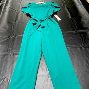 NWT Calvin Klein green jumpsuit